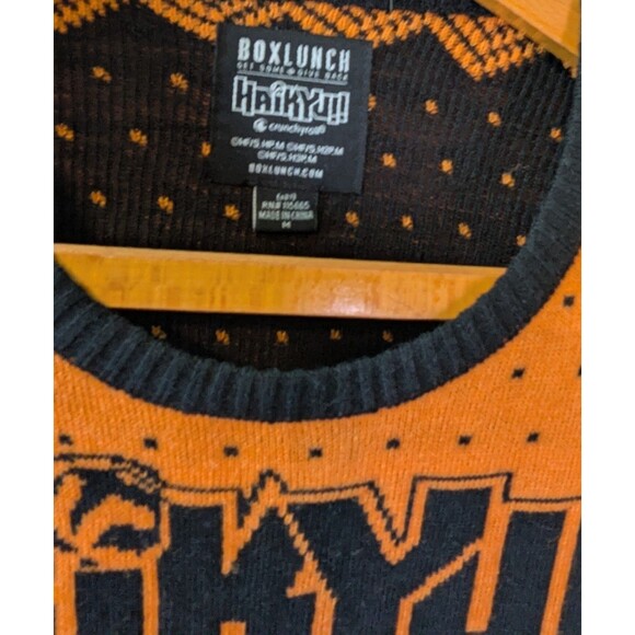Haikyu Sweater Boxlunch Karasuno Crows Chibi Exclusive Size M Medium (741) - Picture 3 of 3